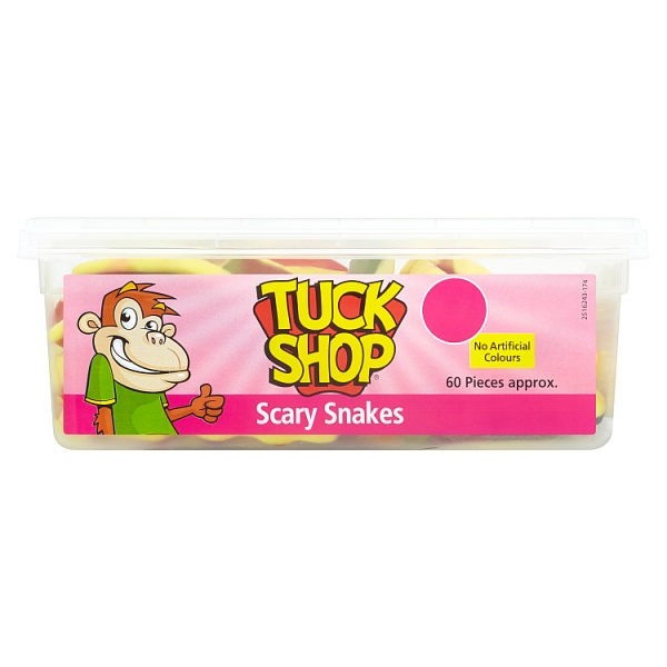 Tuck Shop Scary Snakes - 60 Pieces