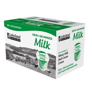 Lakeland Semi-Skimmed Milk Pots 12ml - Box of 120