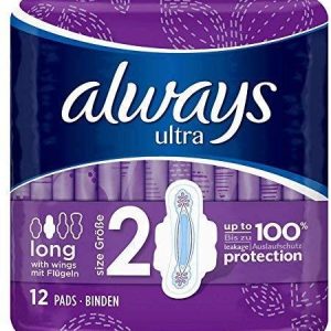 Always Ultra Pads Long with Wings - 12 Pads