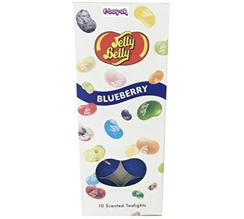 Jelly Belly Blueberry Scented Tealights Pack of 10