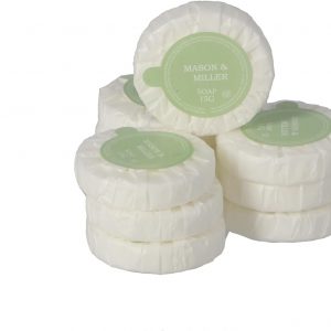 10 x Mason & Miller Tissue Pleated Guest Soaps