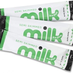 100x Lakeland Milk Sticks Semi Skimmed 10ml