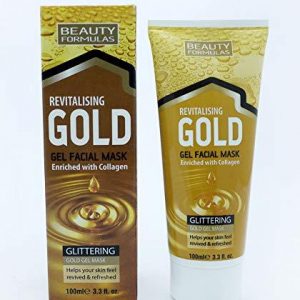 Beauty Formulas Gold Gel Facial Mask 100ml
