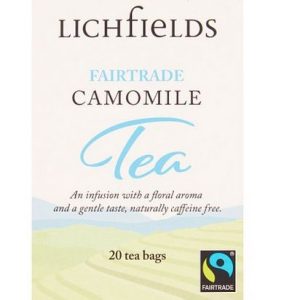 2x Lichfield Camomile Envelope Tea Bags 20s