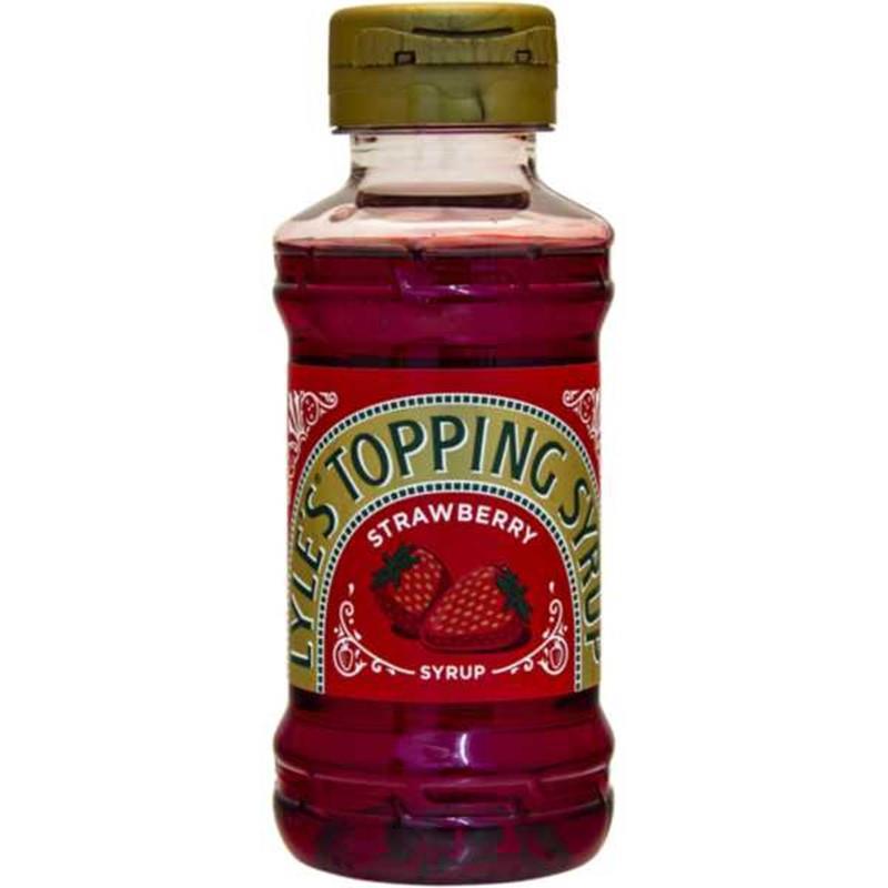 Lyle's Strawberry Topping Syrup 325g