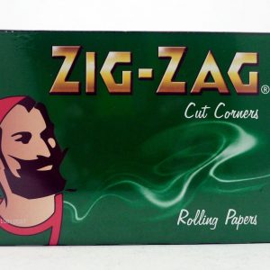 Zig-Zag Green Rolling Papers - 100 Booklets