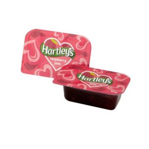 Hartley's Raspberry Jam Portions 20g (100)