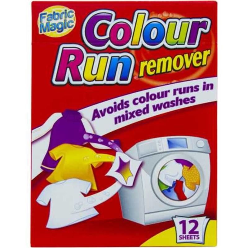 Fabric Magic Colour Run Remover 12 Sheets