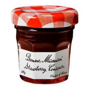 Bonne Maman Strawberry Conserve 30g - Pack of 15