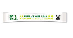 Tate & Lyle Fairtrade Individual White Sugar Sticks 1000