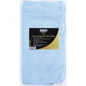 Country Range 10 Blue Contract Microfibre Cloths