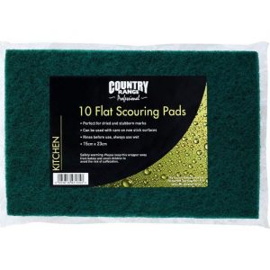 Country Range 10 Flat Scouring Pads
