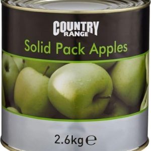 Country Range Solid Pack Apples 2.6kg