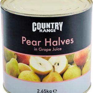 Country Range Pear Halves in Grape Juice 2.65kg