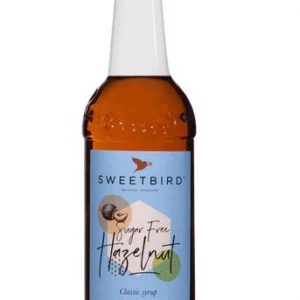 Sweetbird Sugar Free Hazelnut Classic Syrup 1lt