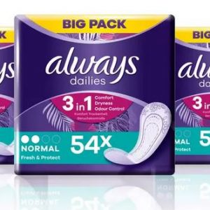 Always Dailies Normal Pantyliners 54 (3)