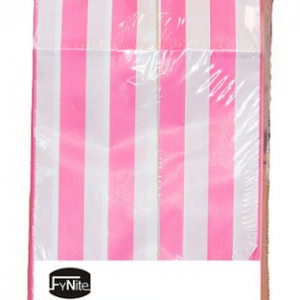 Fynite Candy Striped Sweet Bags 90 Pieces - 110mm x 75mm x 245mm