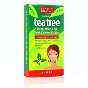 Beauty Formulas Tea Tree Nose Pore Strips (6 Strips)