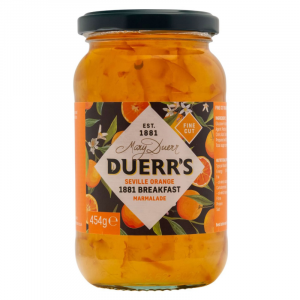 Duerr's Fine Cut Orange Marmalade 6 x 454g