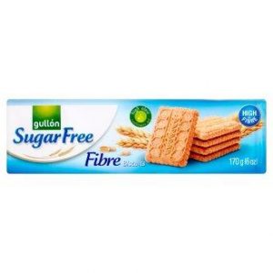 Gullon Sugar Free Fibre Biscuits 170g - Box of 16