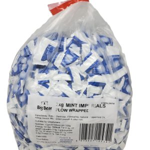 Big Bear Confectionery Wrapped Mint Imperials 2kg