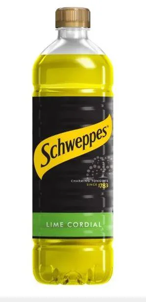 Schweppes Lime Cordial 1ltr Add Water